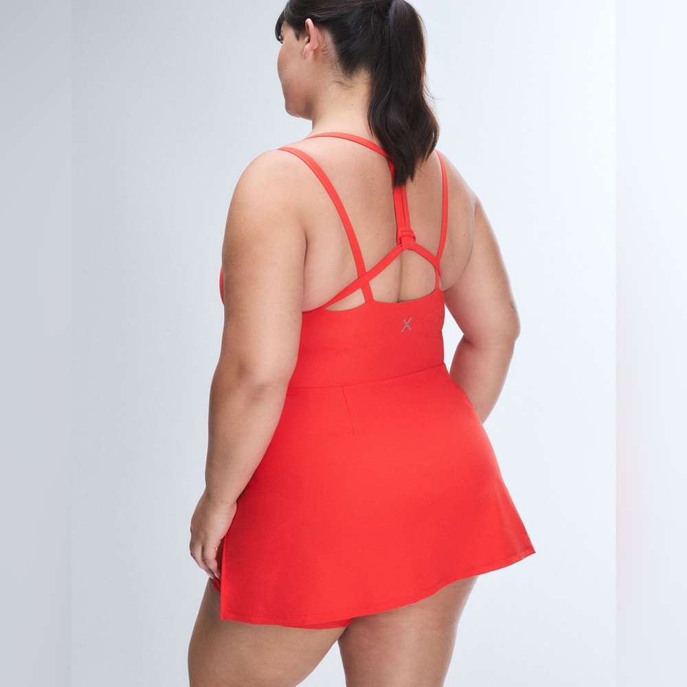 Savage X Fenty COOL CURVES STRAPPY BACK SPORT DRESS- Size 1X - Picture 2 of 6